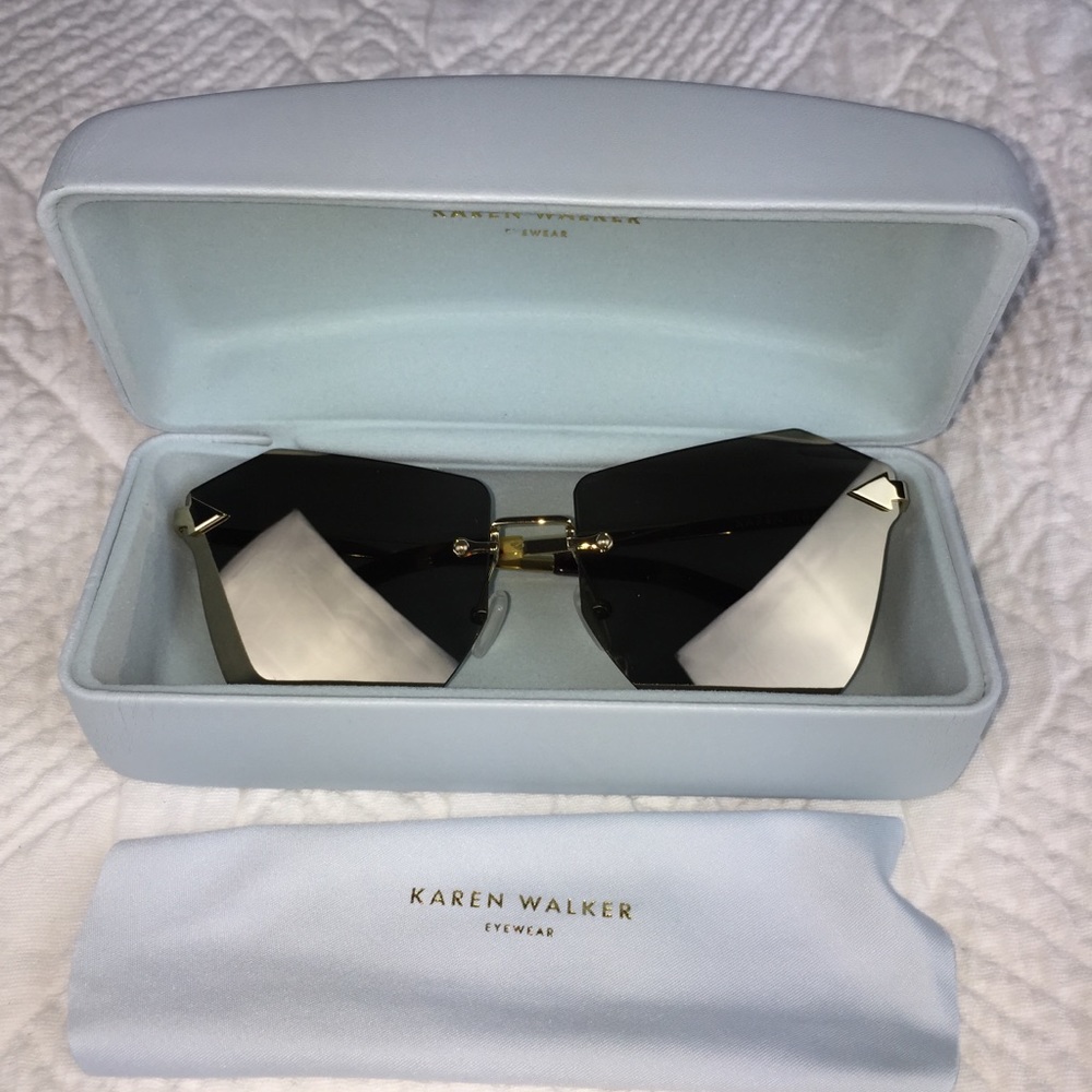Karen Walker Cat-Eye Sunglasses